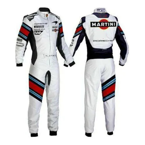 Go kart racing Sublimation Protective clothing Racing gear Suit Martini