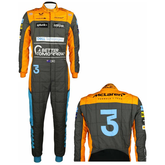 Go kart racing Sublimation Protective clothing Racing gear Suit Mclaren