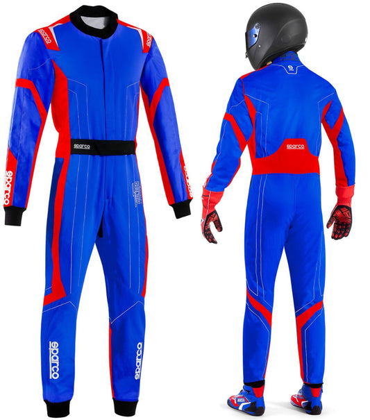 Karting Racing Suit Blue Red – Professional Lightweight Racewear