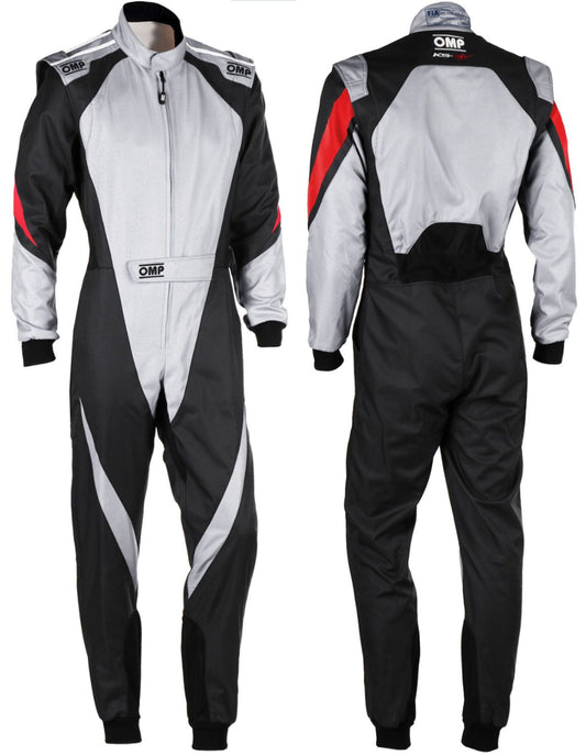 Go Kart KS-X Karting Racing Suit – Black & Grey,Red Lightweight Gear