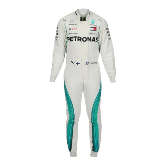F1 Race Suit Replica Valtteri Bottas White